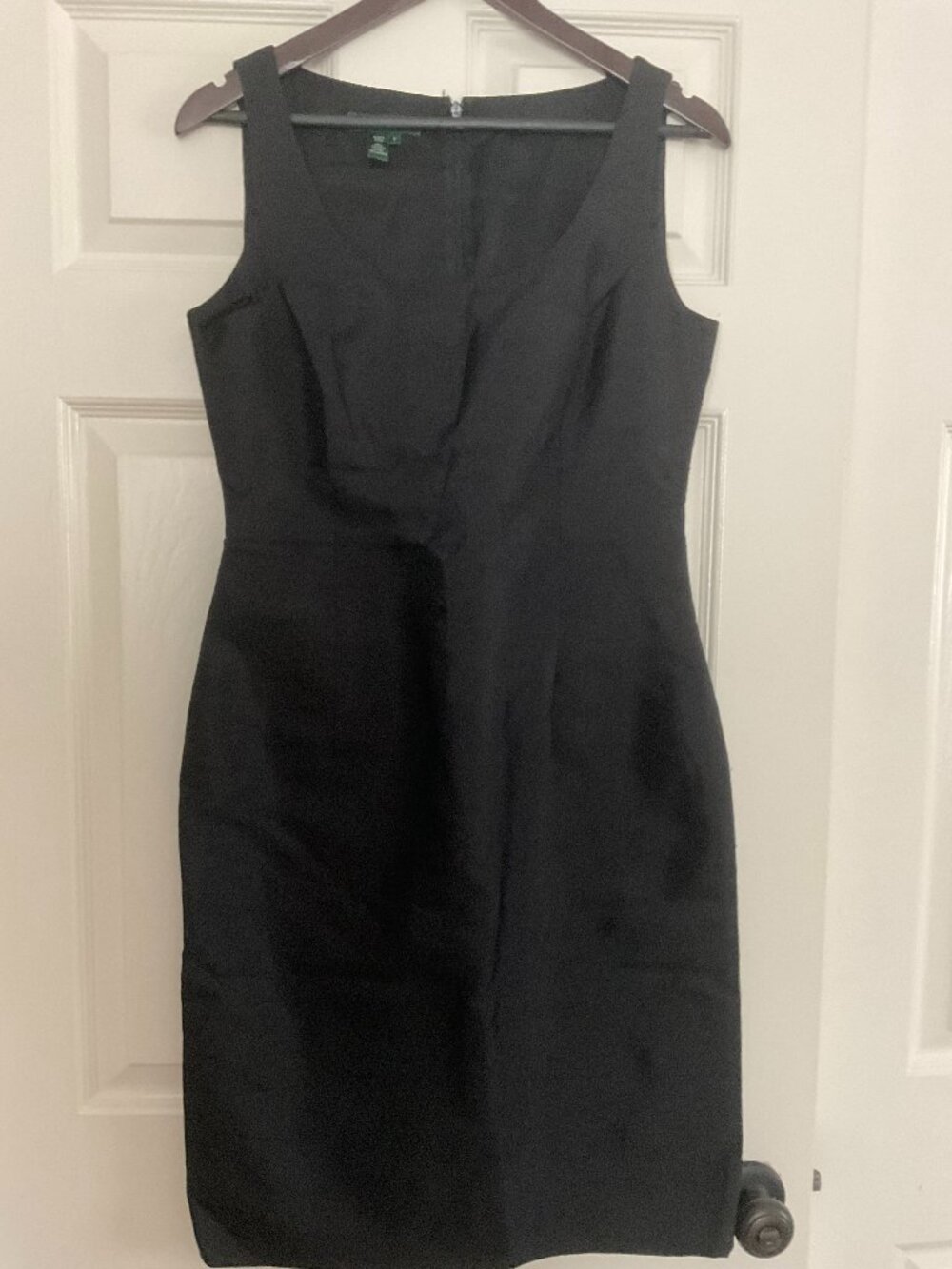 Lauren Ralph Lauren Silk Black Dress Size 6